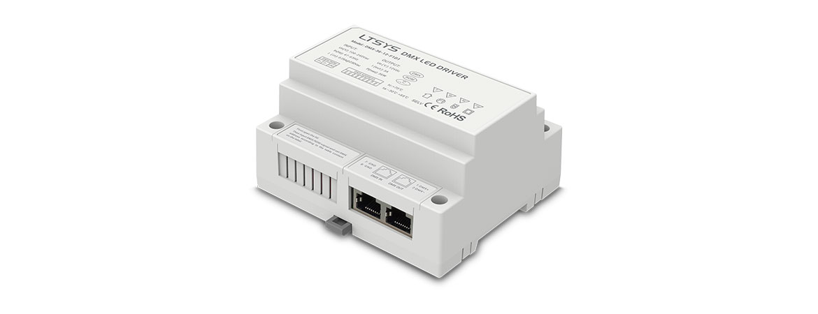 36W 12VDC 恒壓DMX調光電源 DMX-36-12-F1D1