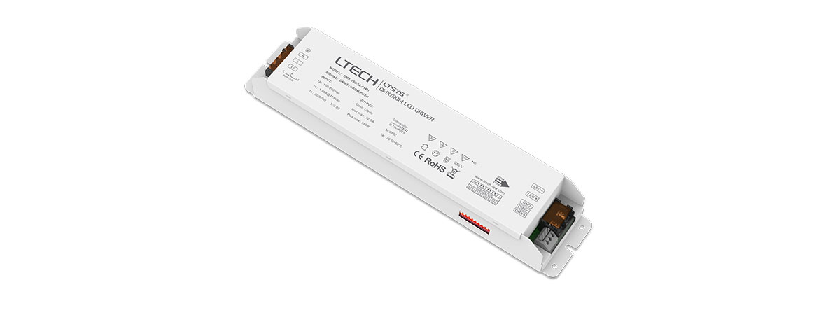 150W 12VDC 恒壓DMX調光電源（1路）DMX-150-12-F1M1
