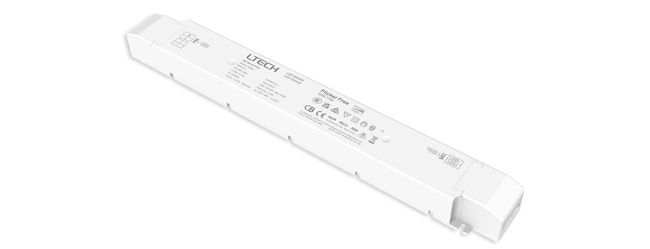 150W 24V Tuya Zigbee CV Dimmable LED driver LM-150-24-G1Z2