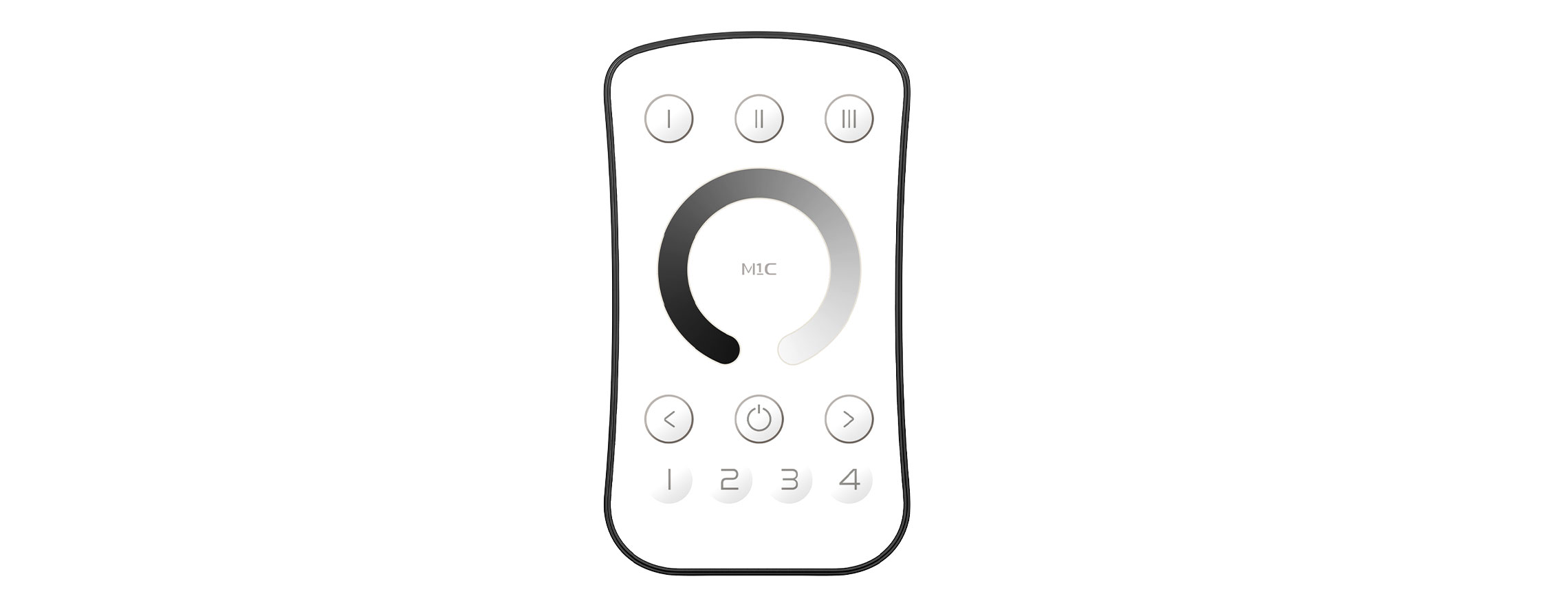 MINI LED Remote M1C/M1D(4 zones)