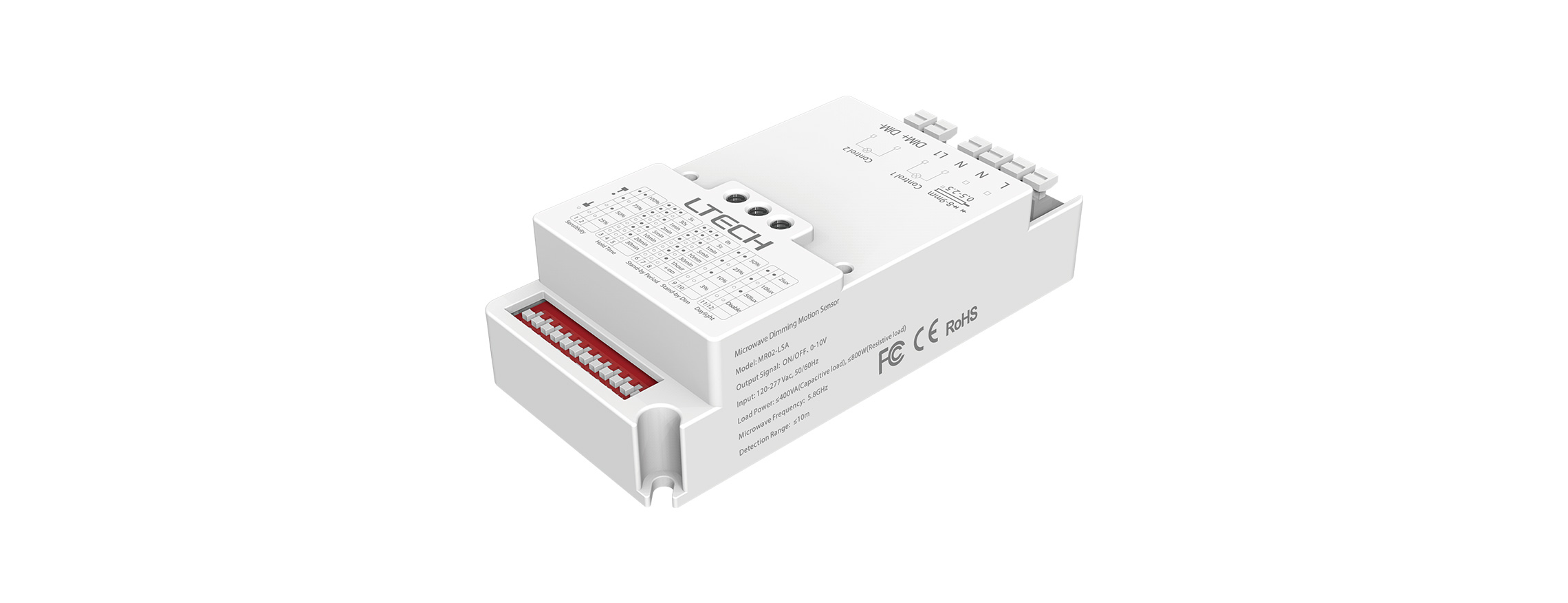 Microwave Motion Sensor MR02-LSA(0-10V/Relay)