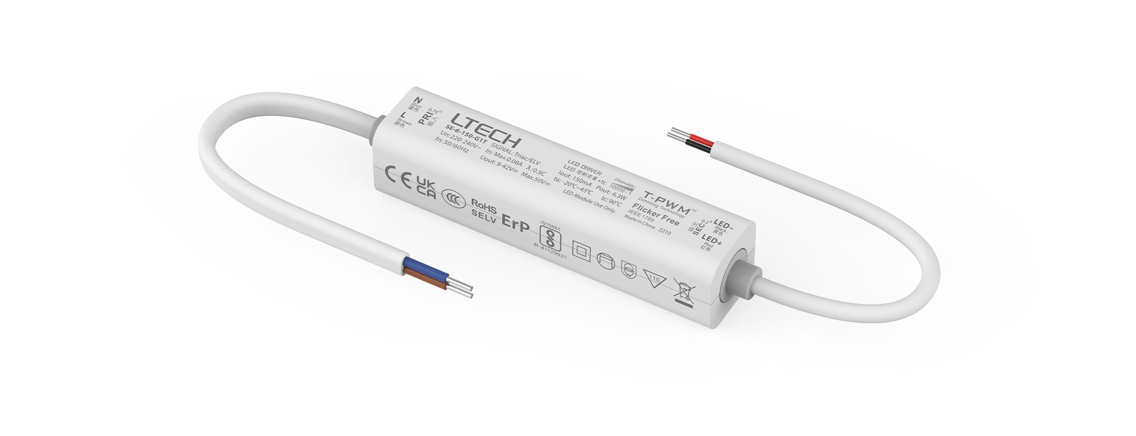 6W 150mA CC Triac Driver SE-6-150-G1T
