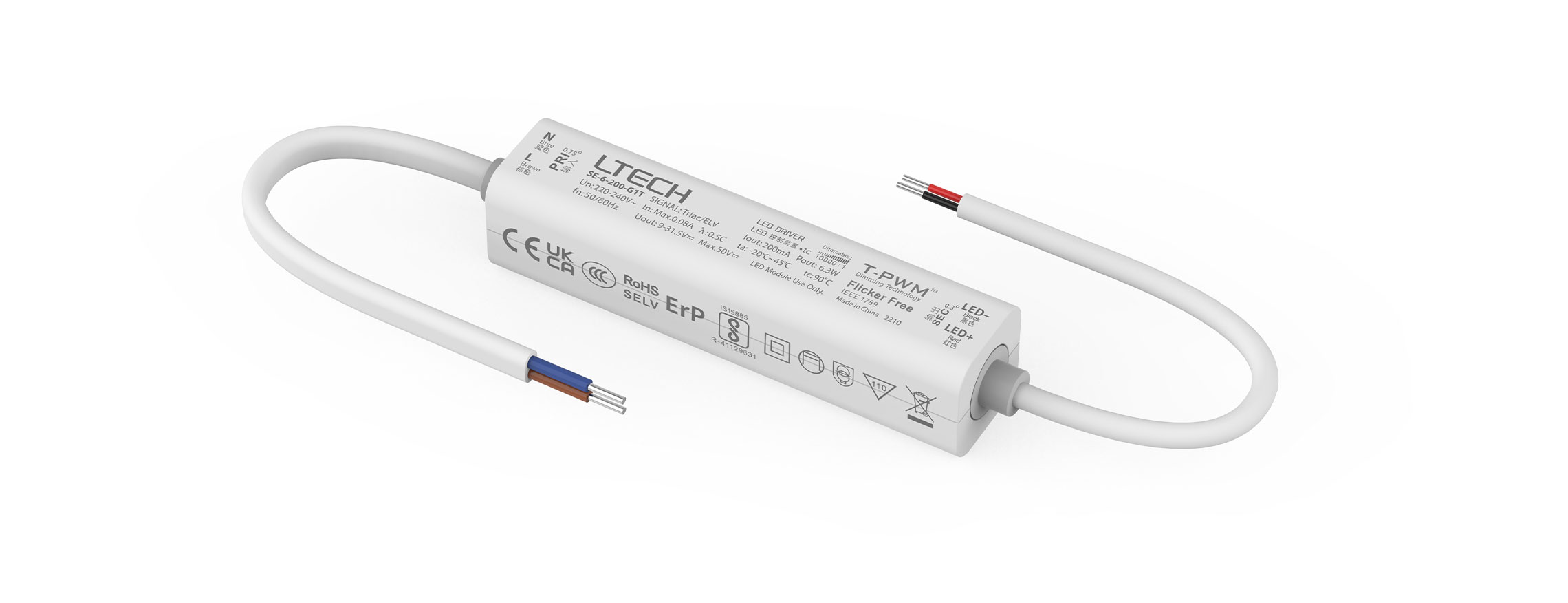 6W 200mA CC Triac Driver SE-6-200-G1T