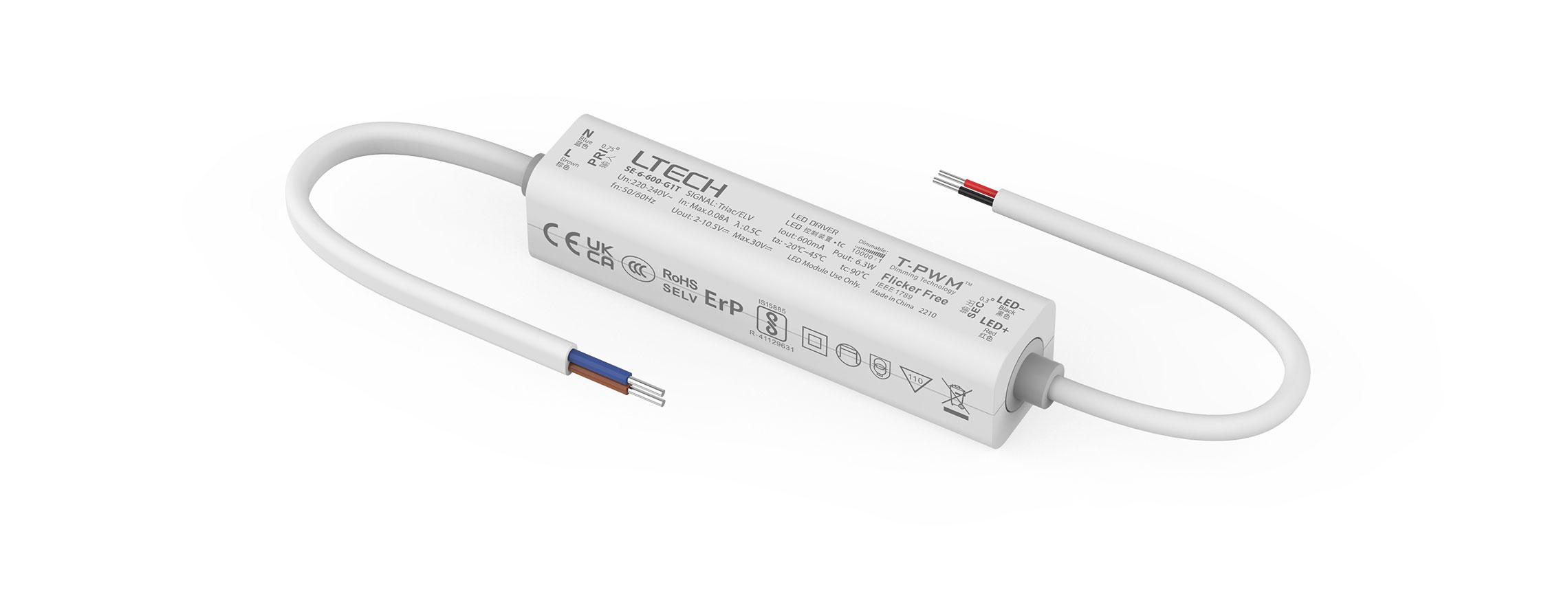 6W 600mA CC Triac Driver SE-6-600-G1T