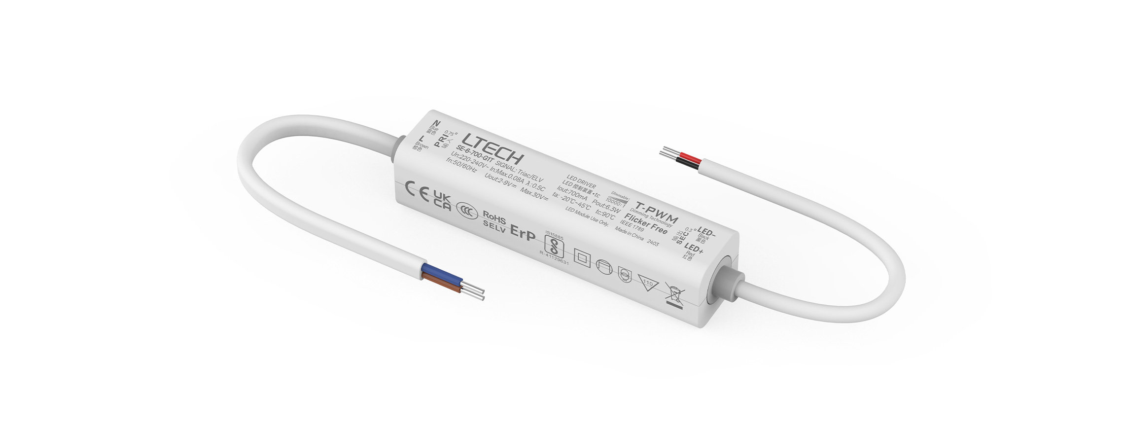 6W 700mA CC Triac Driver SE-6-700-G1T