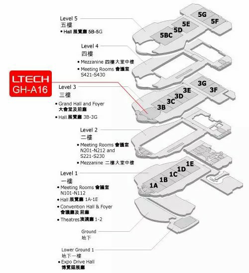 展會地圖