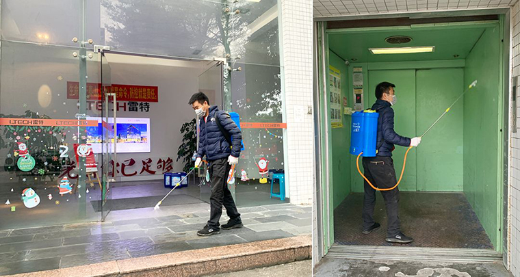公司全面專業化消毒