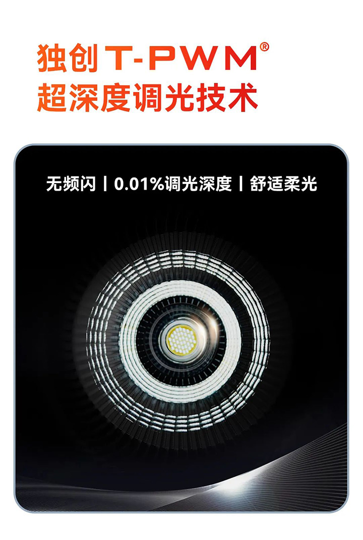 雷特240W大功率NFC可編程智能電源-超深度調光技術