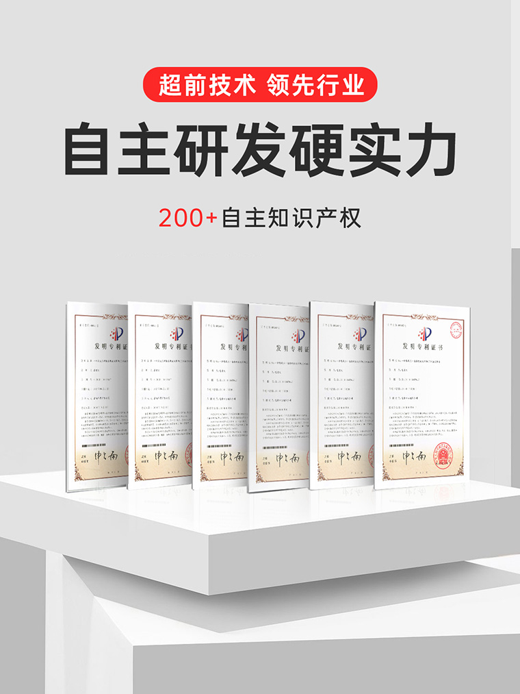 200+自主知識產權