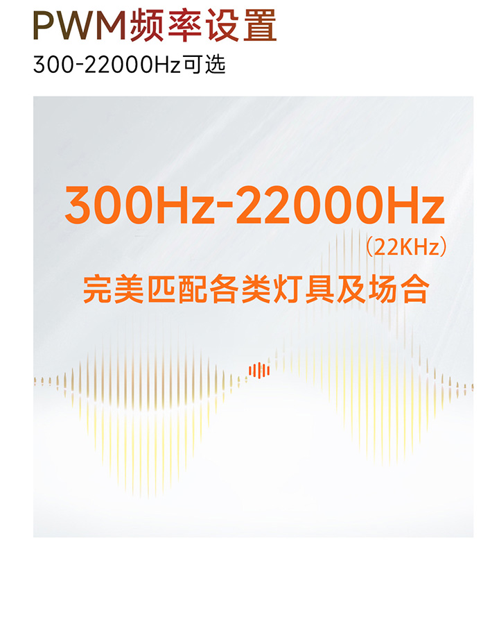 雷特0-10V NFC可編程電源-PWM頻率設置