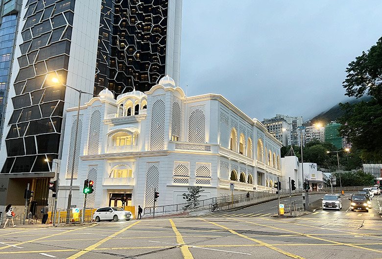 中國·香港灣仔錫克教廟外景