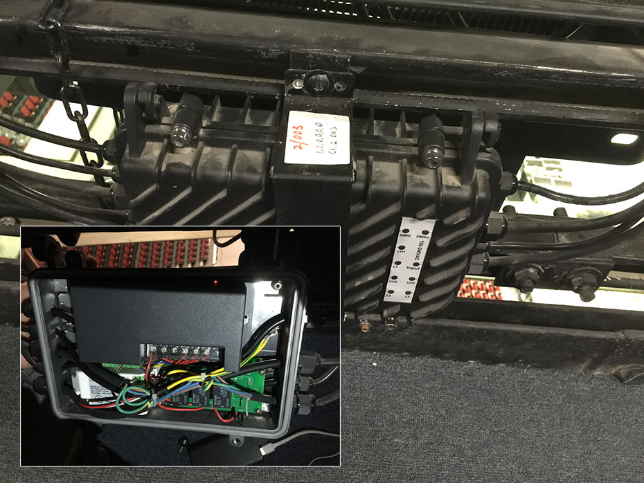 雷特DMX512控制器在工程中應用