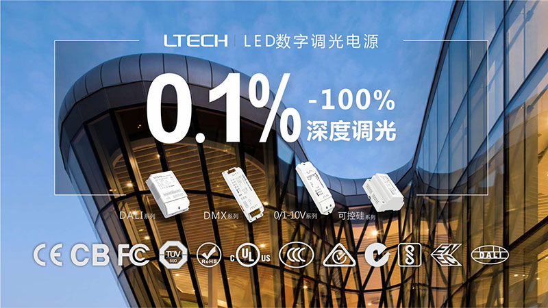 雷特0-10V電源展示海報