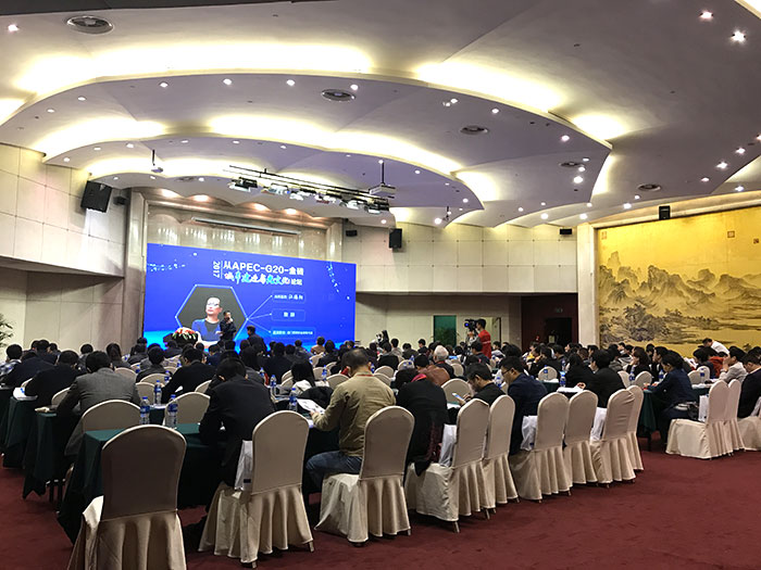 從APEC-G20-金磚-2017城市建造與光文化論壇 現場