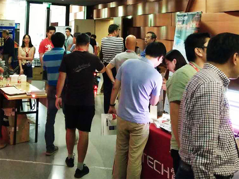 雷特2017照明創新力展示交流會現場人流照片