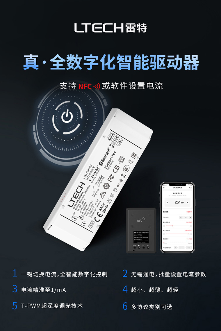 雷特NFC系列智能驅動器