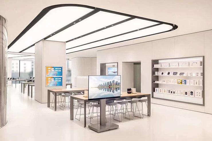 店內展示桌