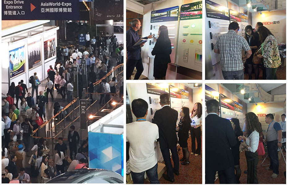 雷特參加2015香港秋季燈飾展現場合集