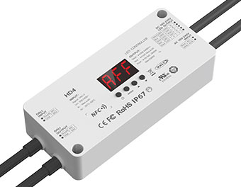 4路 DALI NFC近場編程 高壓防水LED恒壓控制器 HD4