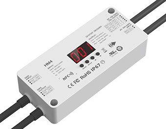 4路 DMX/RDM NFC近場編程 高壓防水LED恒壓控制器 HM4