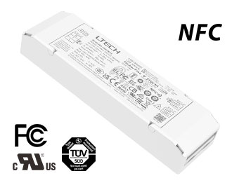 40W 300-1000mA NFC可編程0/1-10V調光電源 SE-40-300-1050-W1A